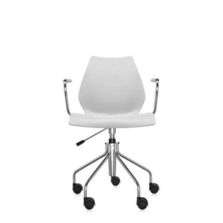 Kartell Maui swivel armchair Kartell Light grey 5M - Buy now on ShopDecor - Discover the best products by KARTELL design