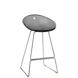 Pedrali Gliss 902 stool with sled base and seat H.65 cm. - Buy now on ShopDecor - Discover the best products by PEDRALI design