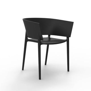 Vondom Africa small armchair by Eugeni Quitllet Vondom Black - Buy now on ShopDecor - Discover the best products by VONDOM design