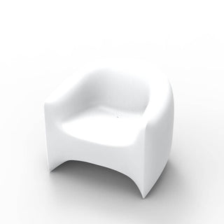 Vondom Blow armchair polyethylene by Stefano Giovannoni Vondom White - Buy now on ShopDecor - Discover the best products by VONDOM design
